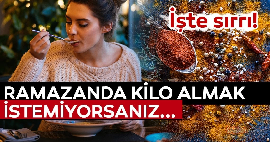 Ramazan'da Kilo Almamak İçin Nelere Dikkat Etmeliyim?